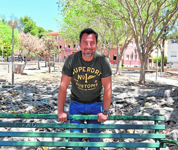 El teniente coronel Rubén Pérez, candidato del Partido Popular. 