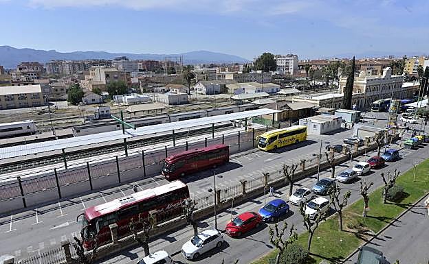 La estación del Carrmen de Murcia, que quedará soterrada.
