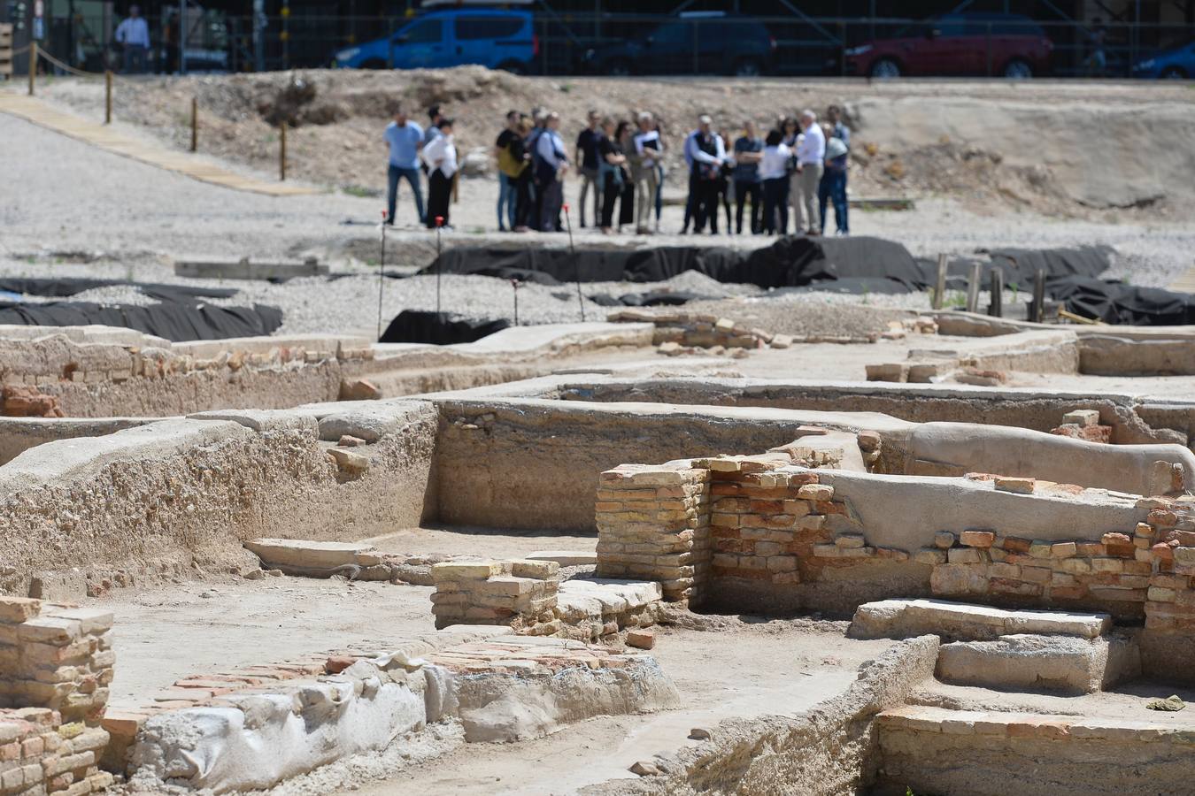 Arquitectos de Trevesi, junto a otros de Madrid, Albacete, Valencia y Murcia visitan el arrabal andalusí