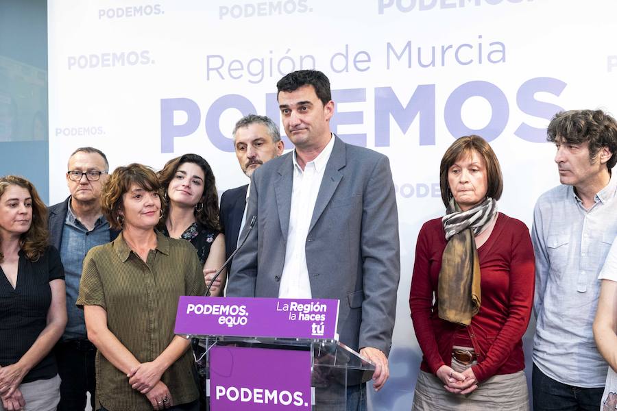 La formación morada pierde cuatro diputados y baja de la tercera a la quinta fuerza