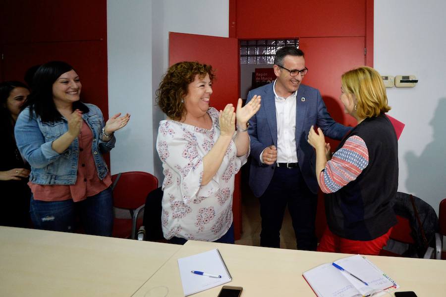 El secretario general del PSRM muestra su voluntad de iniciar de inmediato las reuniones «con luz y taquígrafos» e invita a los líderes nacionales de Ciudadanos a que visiten la Región «para que vean 155 razones para el cambio»