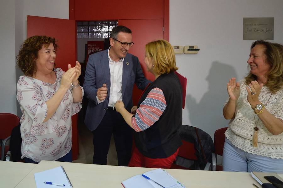 El secretario general del PSRM muestra su voluntad de iniciar de inmediato las reuniones «con luz y taquígrafos» e invita a los líderes nacionales de Ciudadanos a que visiten la Región «para que vean 155 razones para el cambio»