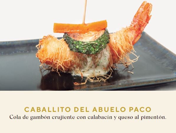 Restaurante Paco's. Caballito del abuelo Paco. 