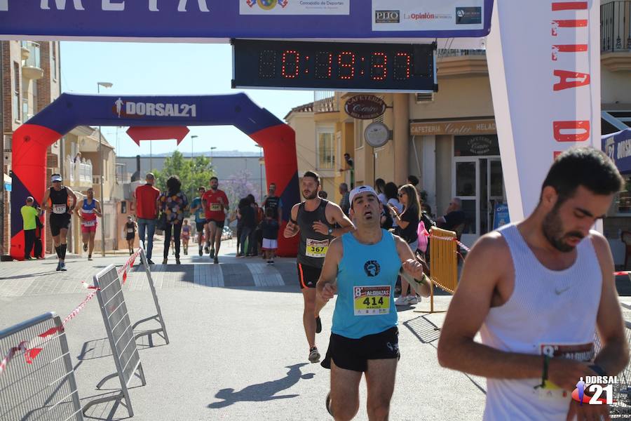 El atleta del Inassa Premium gana con un tiempo de 33:52 minutos en los 10 kilómetros, por los 39:18 para la corredora del C.T. Santomera