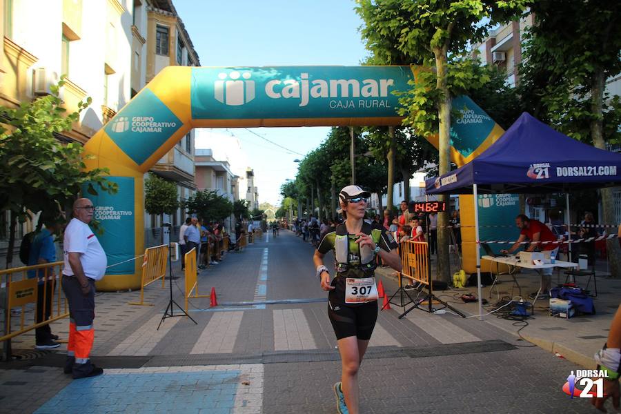 El corredor del C.D. Filippedes Moratalla completa el recorrido en 1 hora y 24 minutos, por el registro de 1 hora y 40 minutos de la atleta del Mobel Automenor Running Club