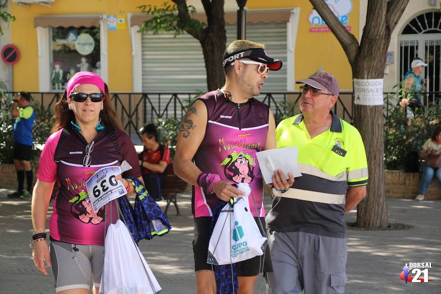 El corredor del C.D. Filippedes Moratalla completa el recorrido en 1 hora y 24 minutos, por el registro de 1 hora y 40 minutos de la atleta del Mobel Automenor Running Club