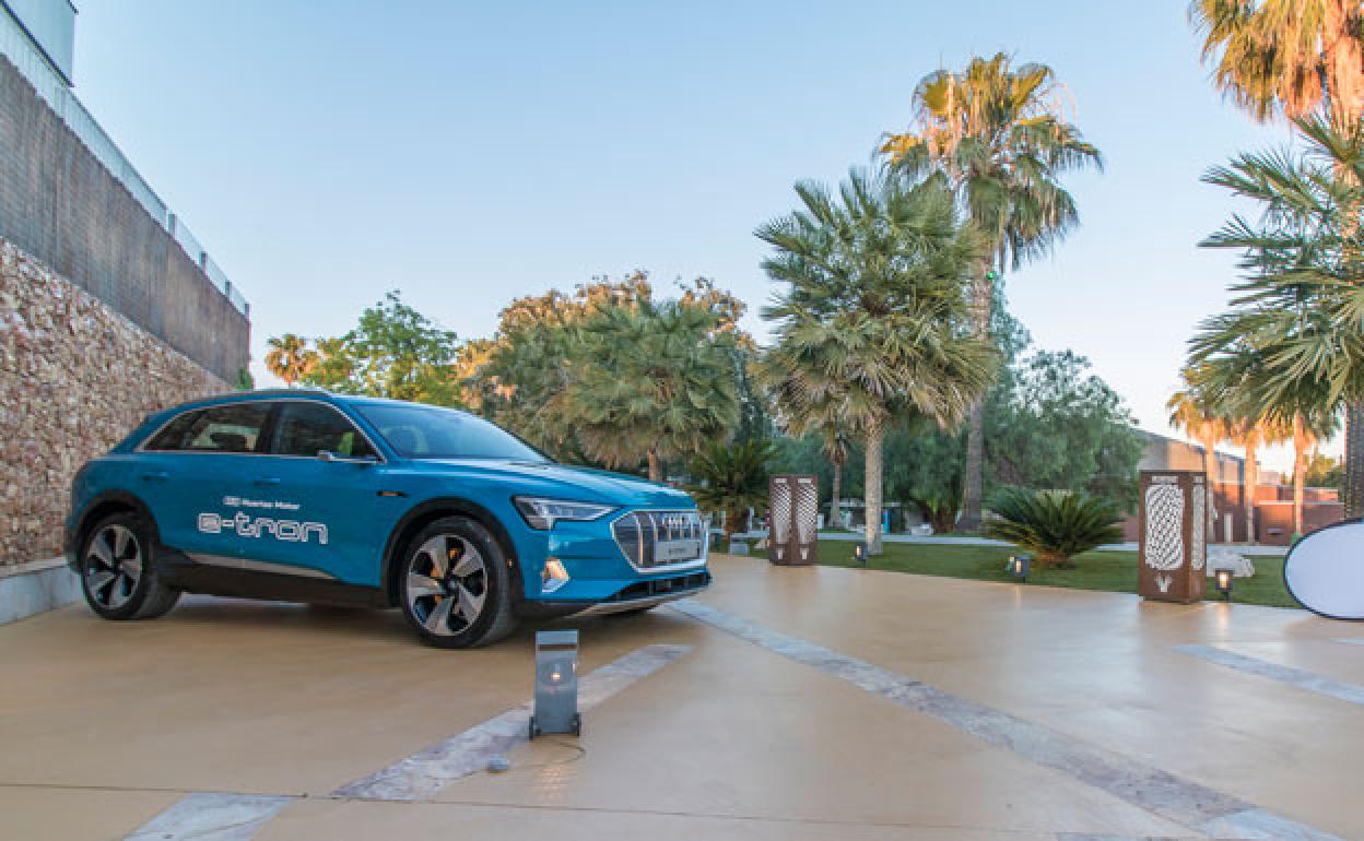 Huertas Motor estrena el Audi e-tron en dos eventos de altura