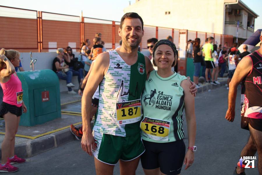 El atleta del C.A. Nogalte–Hogar Puerto Lumbreras completa la prueba en 19:22 minutos, por los 22:25 de la corredora del Mobel Automenor Running Team