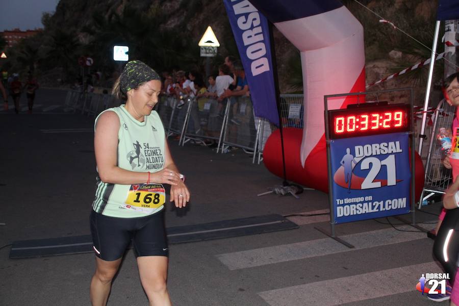 El atleta del C.A. Nogalte–Hogar Puerto Lumbreras completa la prueba en 19:22 minutos, por los 22:25 de la corredora del Mobel Automenor Running Team