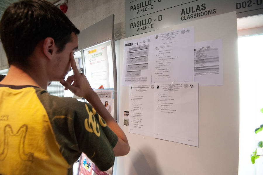 Casi 7.000 alumnos murcianos demostrarán todo lo aprendido para poder matricularse en la universidad el próximo curso