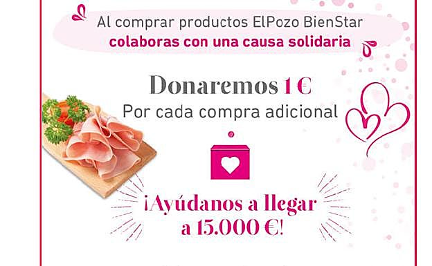 ElPozo donará hasta 15.000 euros a causas solidarias por el aumentos de ventas