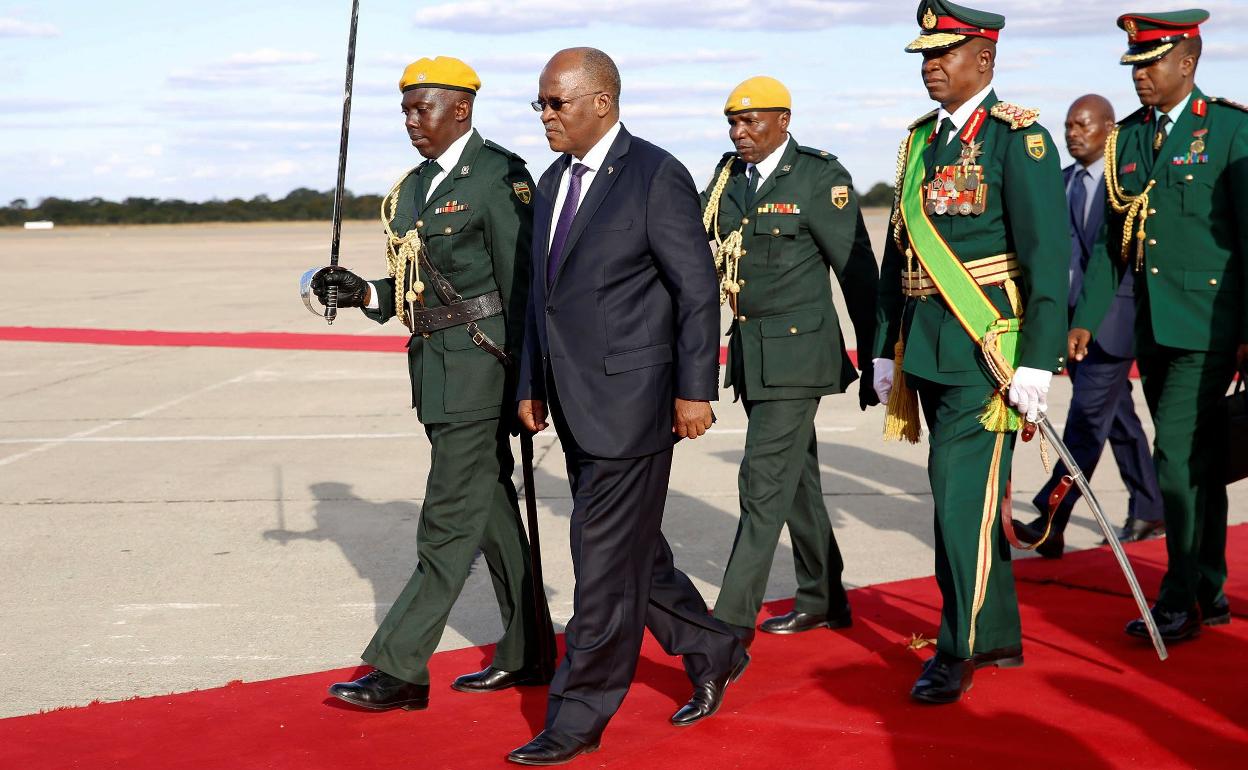 El presidente de Tanzania, John Magufuli.