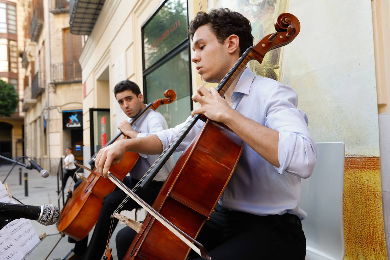 El Museo Ramón Gaya, Los Molinos del Río y el barrio de Santa Eulalia en Murcia y el Arqua y varias plazas de Cartagena, entre otros espacios de la Región, sirvieron de escenario para festejar el Día de la Música. 