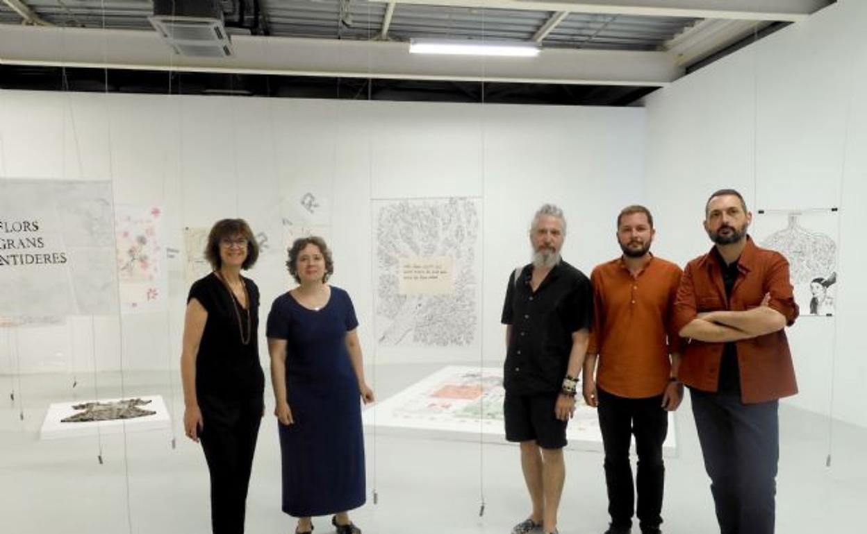 La muestra se inauguró ayer en el Espacio 3. 