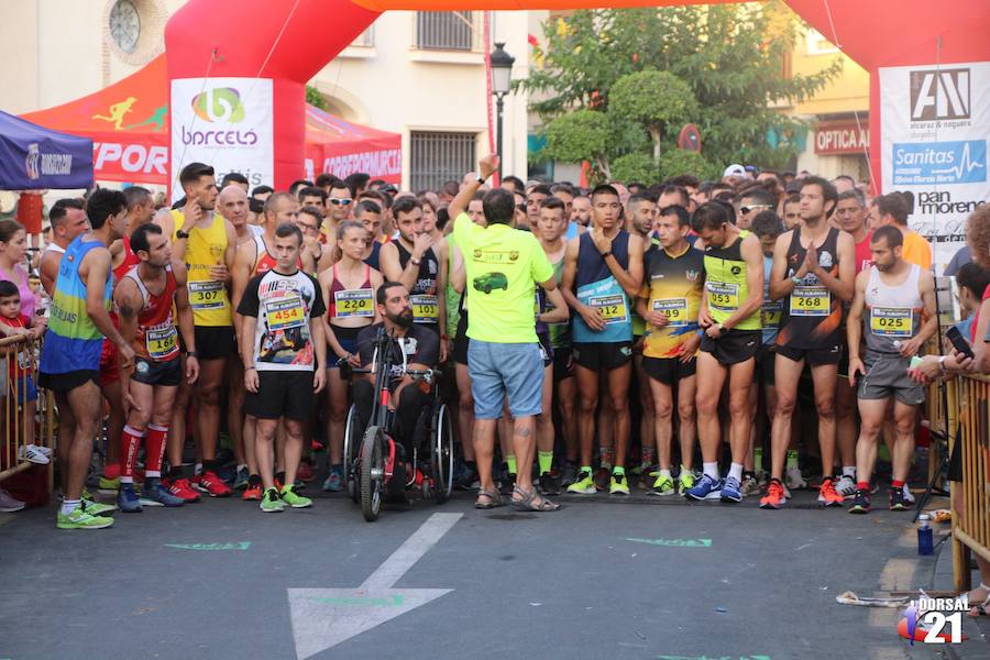 El atleta del C.A. Nogalte–Hogar Puerto Lumbreras completa los 5 kilómetros en 15:56 minutos, por los 19:44 de la corredora del Grupo Alcaraz