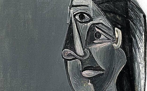 Imagen principal - 'Retrato de Dora Maar'. Picasso lo regaló a Matisse. | 'Mujer desnuda'. De Renoir, lo tuvo Monet. | 'Remolinos de Naruto'. Hokusai, en poder de Monet.