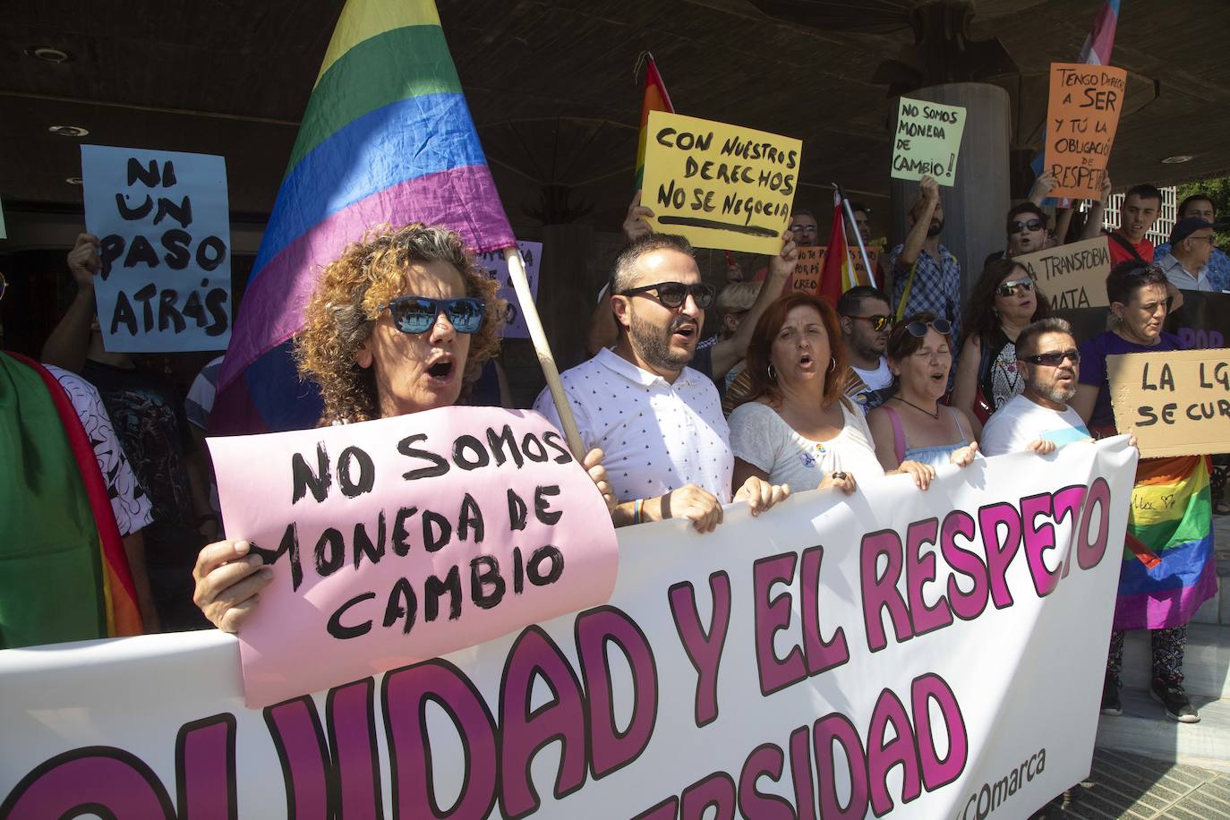 El portavoz de Colectivo Galactyco, Alberto Alba, alertó de que un Ejecutivo sustentado por la formación de ultraderecha podría eliminar parcialmente o suprimir la Ley de Igualdad LGTBI
