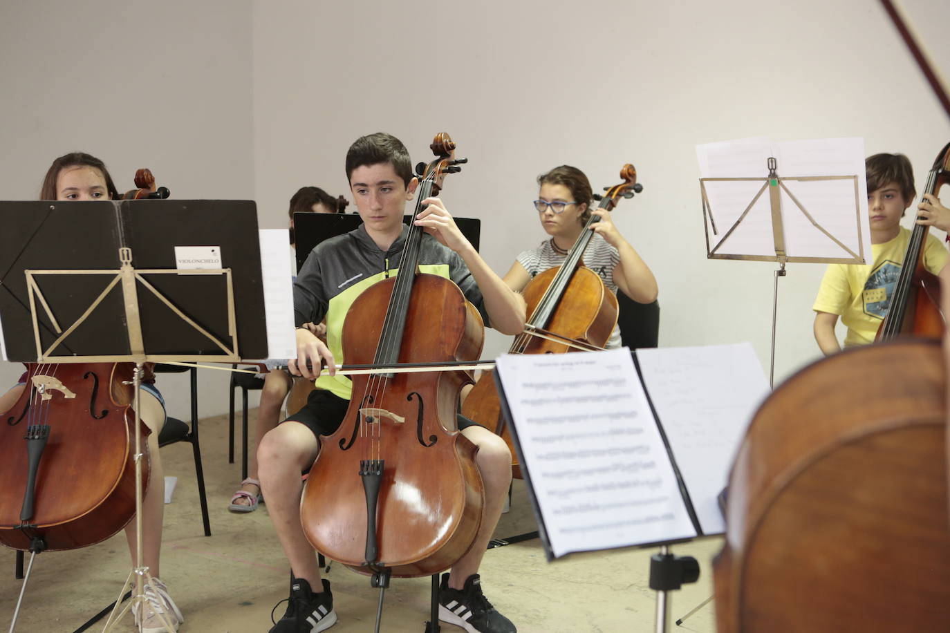 Fotos: La nueva Orquesta de Aspirantes de la Región celebra en Lorca su primer encuentro