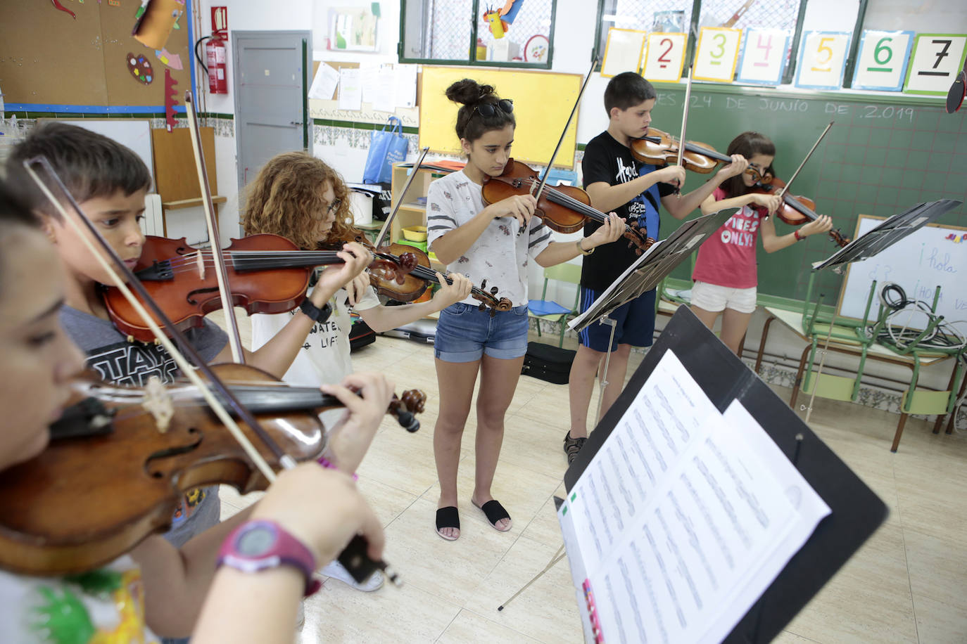 Fotos: La nueva Orquesta de Aspirantes de la Región celebra en Lorca su primer encuentro
