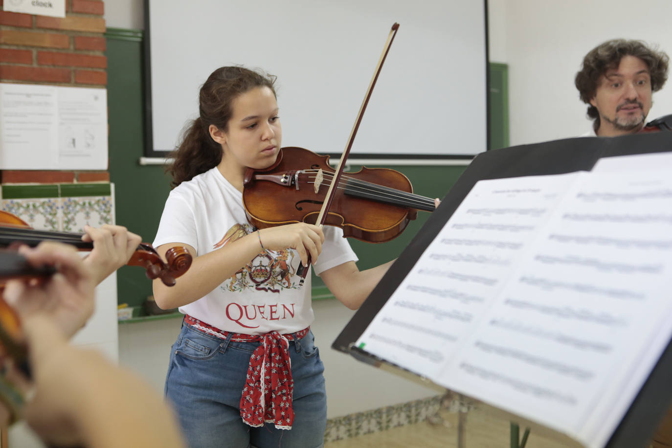 Fotos: La nueva Orquesta de Aspirantes de la Región celebra en Lorca su primer encuentro