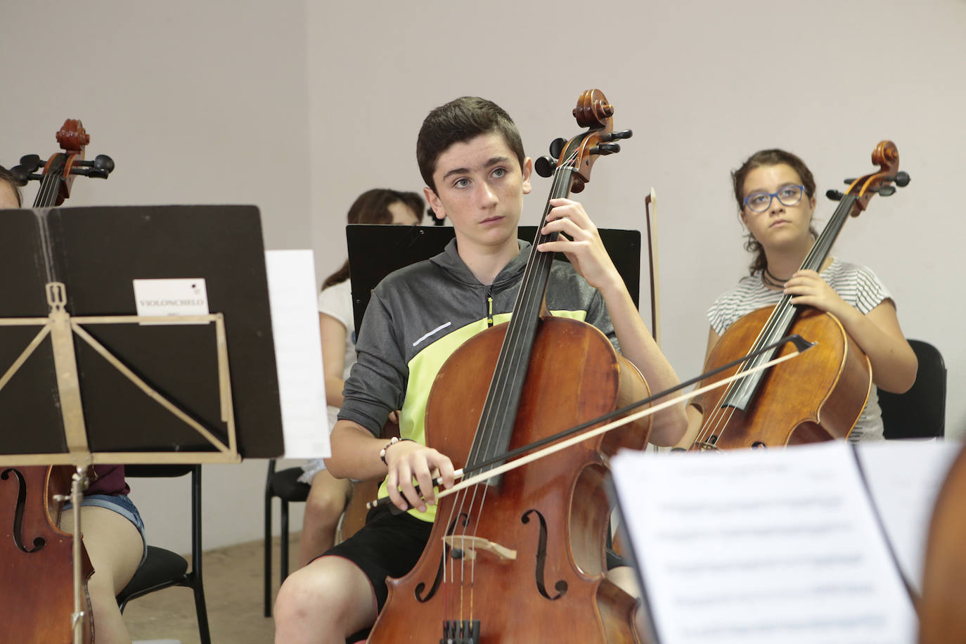 Fotos: La nueva Orquesta de Aspirantes de la Región celebra en Lorca su primer encuentro