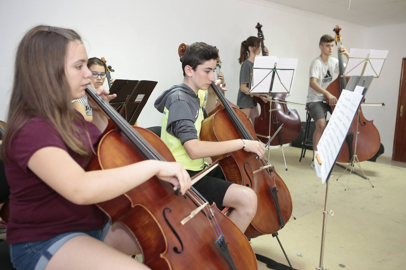 Fotos: La nueva Orquesta de Aspirantes de la Región celebra en Lorca su primer encuentro