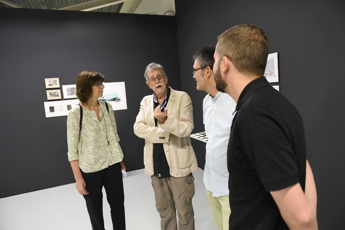 Fotos: Fernando de Retes descubre al público su proceso creativo en el Párraga