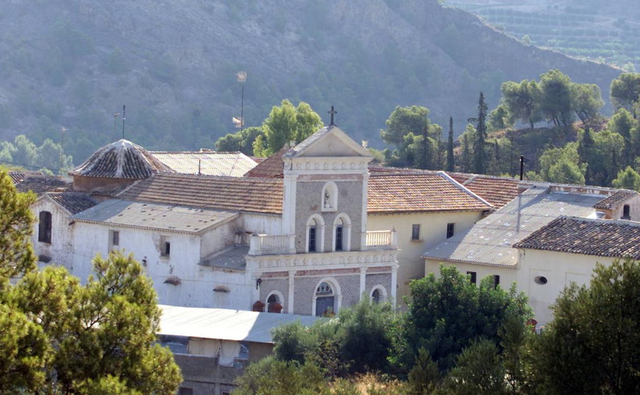 Obras que se llevaron a cabo en el monasterio de La Luz, en El Valle, en una foto de archivo.