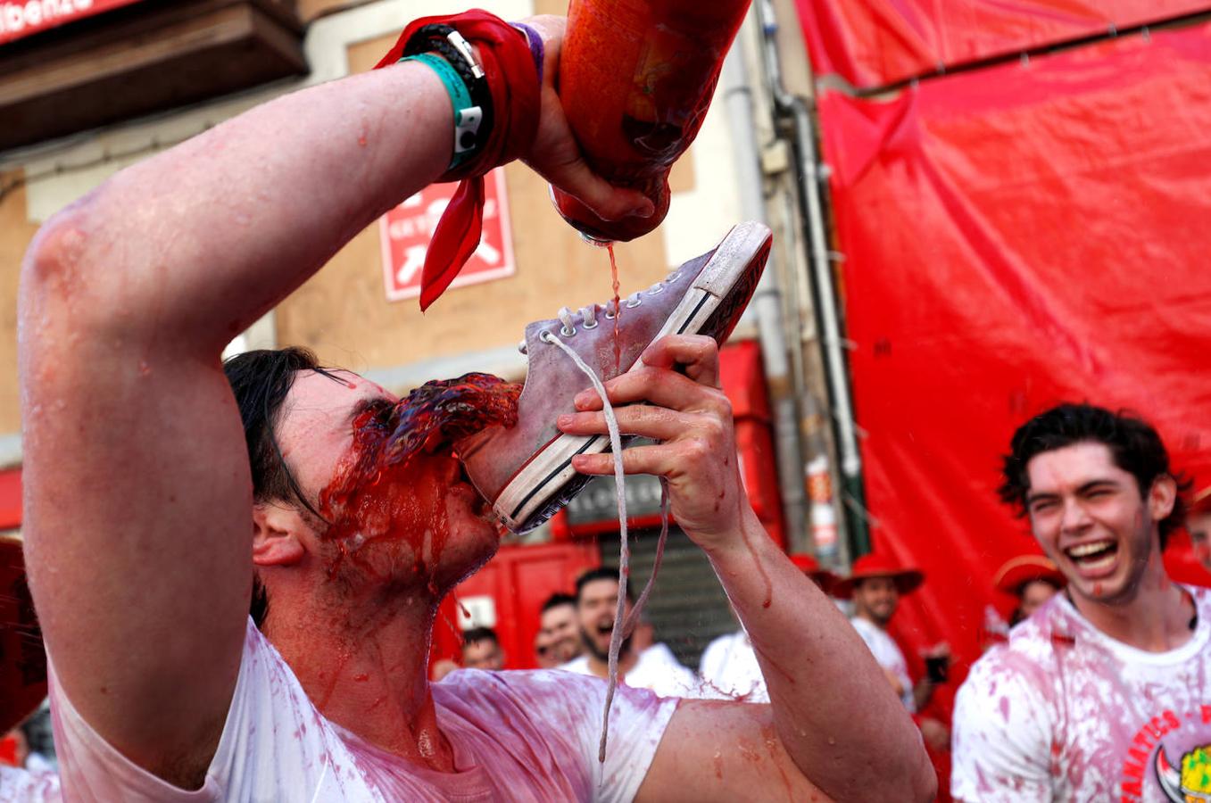 Fotos: El chupinazo de los Sanfermines 2019, en imágenes