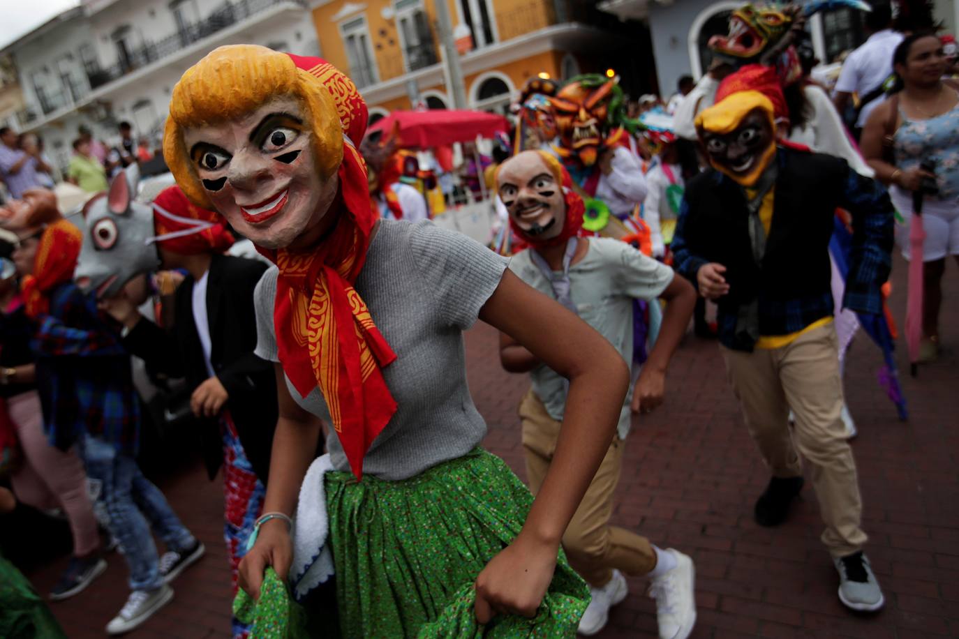 Fotos: Los diablos bailan al Corpus