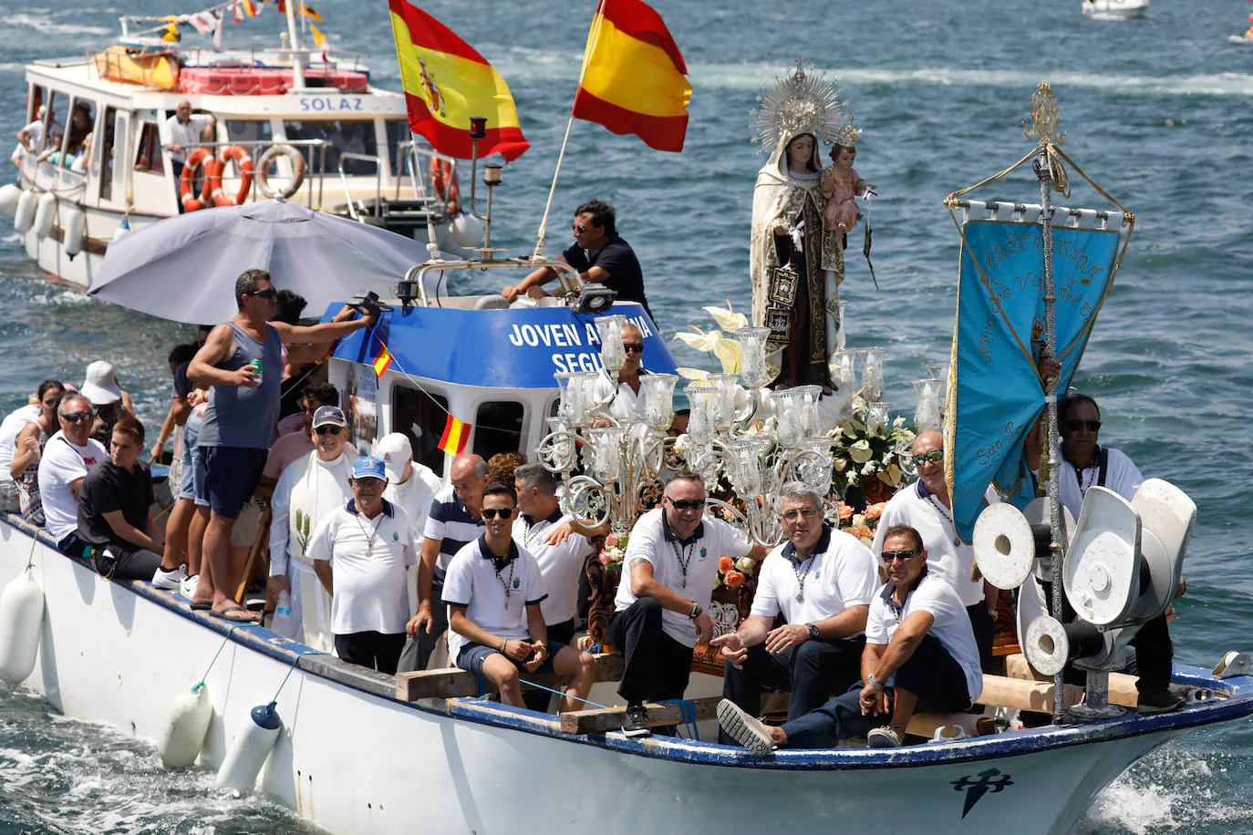 La jornada finaliza esta madrugada con la procesión de regreso desde la parroquia de Lo Pagán, a partir de medianoche