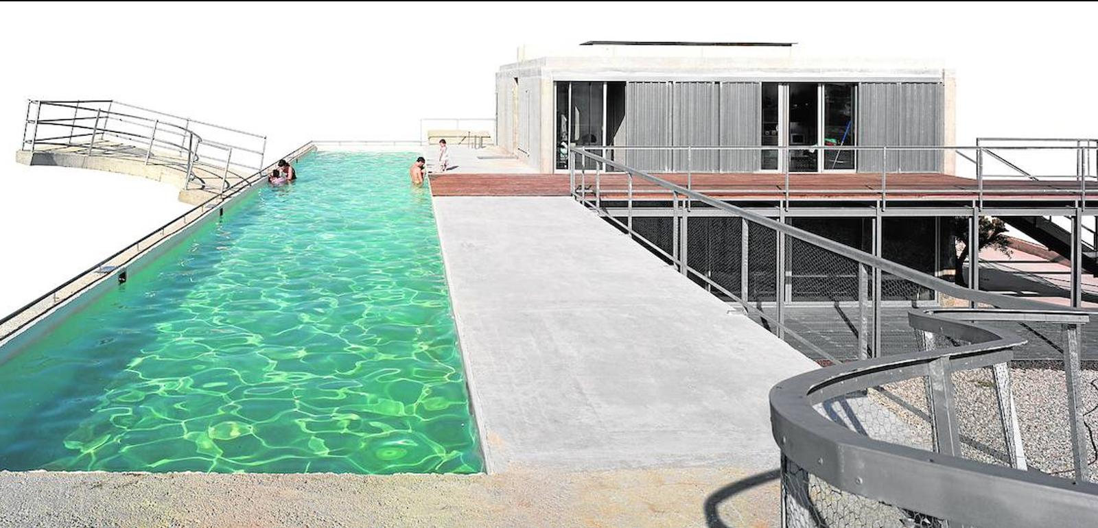 La casa, diseñada por Martín Lejárraga, en Espinardo.