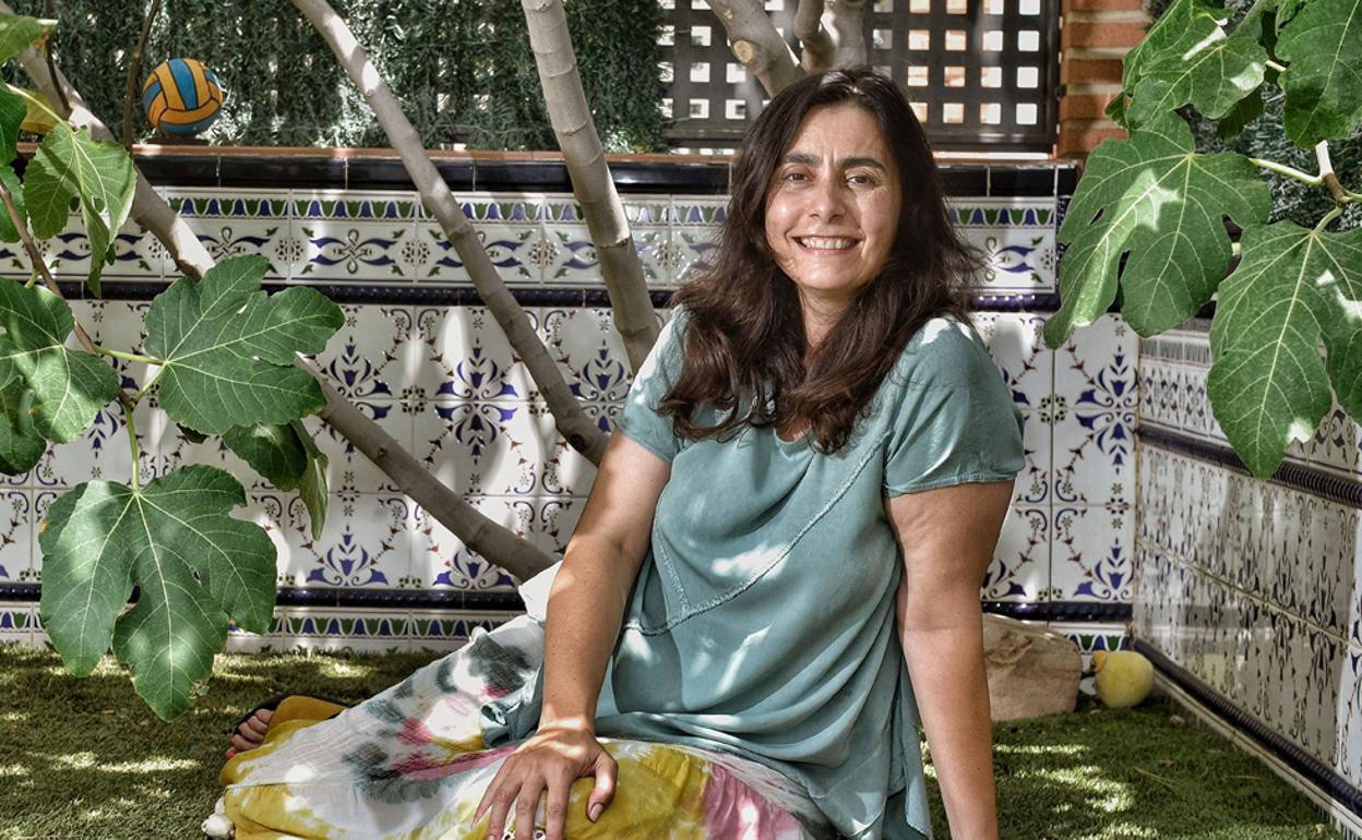 La psicóloga Mamen Gómez, fotografiada en Murcia. 