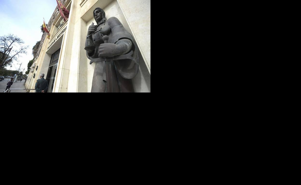 Palacio de Justicia de Murcia, en una fotografía de archivo.