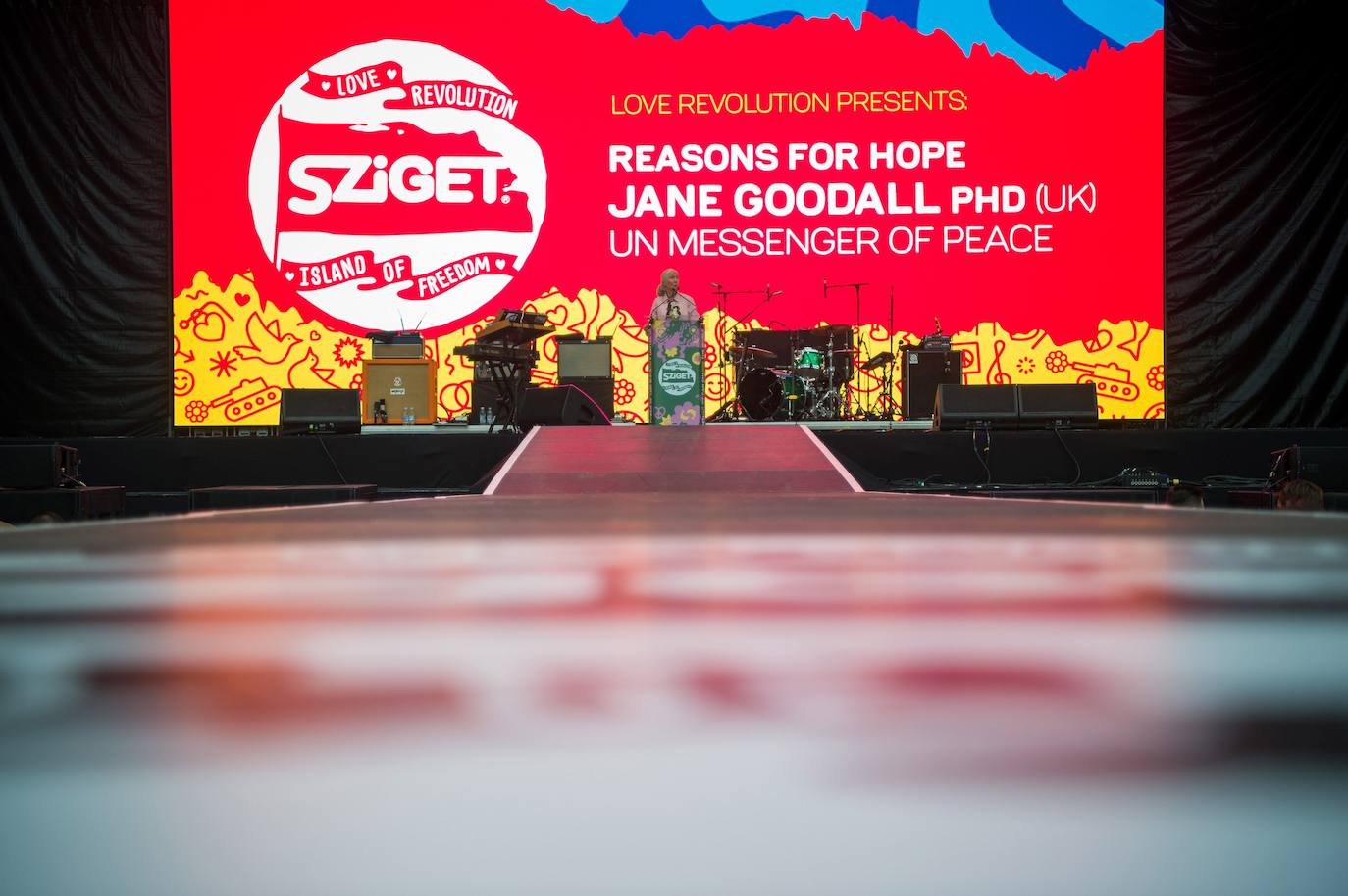 Música, arte y diversión se mezclan en la 27 edición del Sziget Festival, en Budapest (Hungría). El Sziget Festival, que cuenta en su cartel con artistas de la talla de Ed Sheeran y Foo Fighters, se celebra del 7 al 13 de agosto.