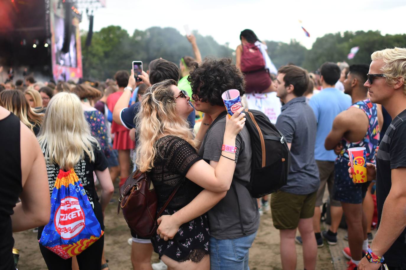 Música, arte y diversión se mezclan en la 27 edición del Sziget Festival, en Budapest (Hungría). El Sziget Festival, que cuenta en su cartel con artistas de la talla de Ed Sheeran y Foo Fighters, se celebra del 7 al 13 de agosto.