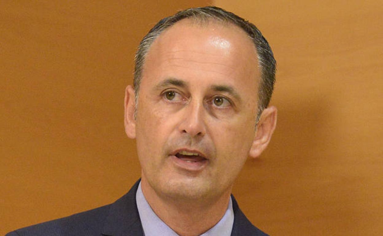 El consejero de Presidencia y Hacienda, Javier Celdrán. 
