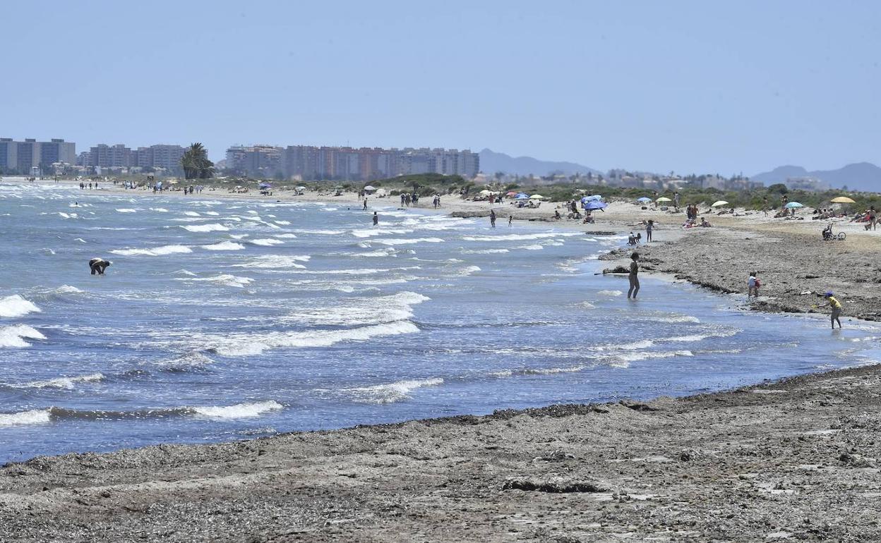 Una playa de San Javier, en una fotografía de archivo.