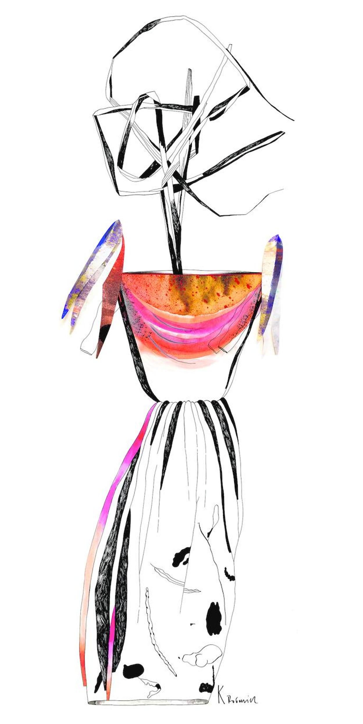 Ilustración de la pintora polaca Katarzyna Rogowicz