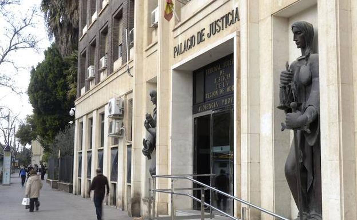 Palacio de Justicia de Murcia, en una fotografía de archivo.