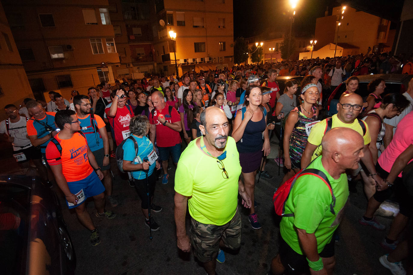 Más de mil participantes recorren siete kilómetros desde La Unión a Portmán por la Sierra Minera con parte de los beneficios destinados a Asteamur