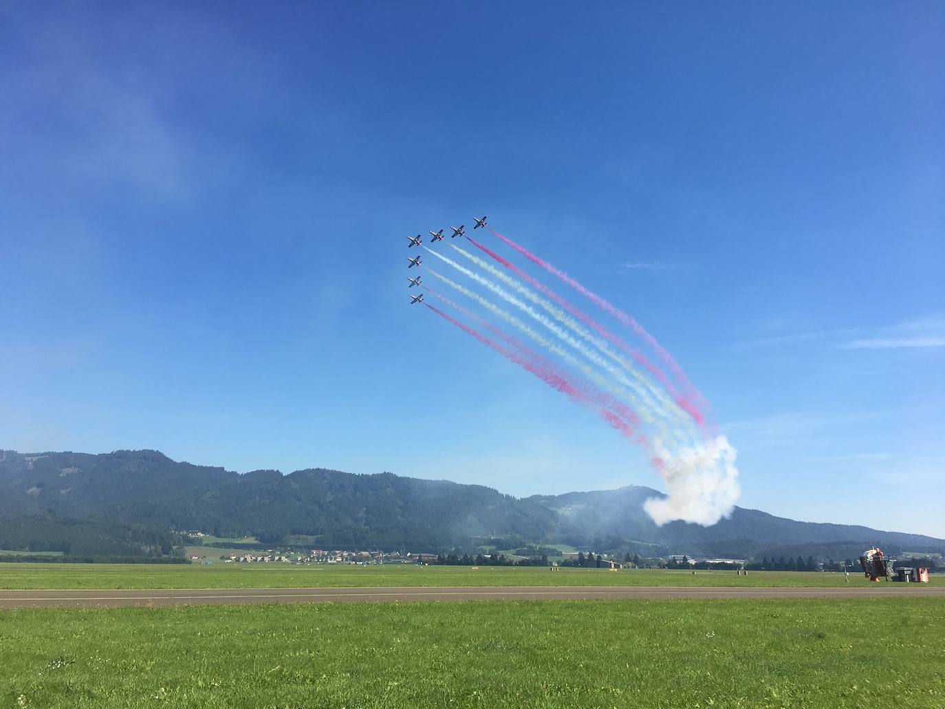 El espectáculo tendrá lugar los próximos 6 y 7 de septiembre en la base de Zeltweg