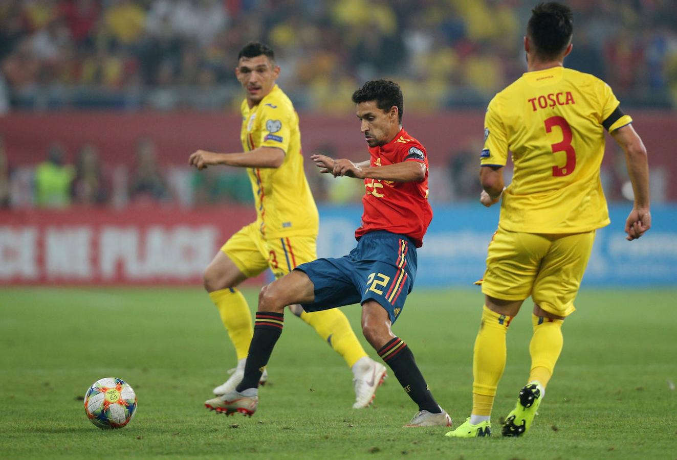 España, en el debut oficial de Robert Moreno como seleccionador nacional tras la renuncia de Luis Enrique, buscó el primer triunfo de su historia en suelo rumano