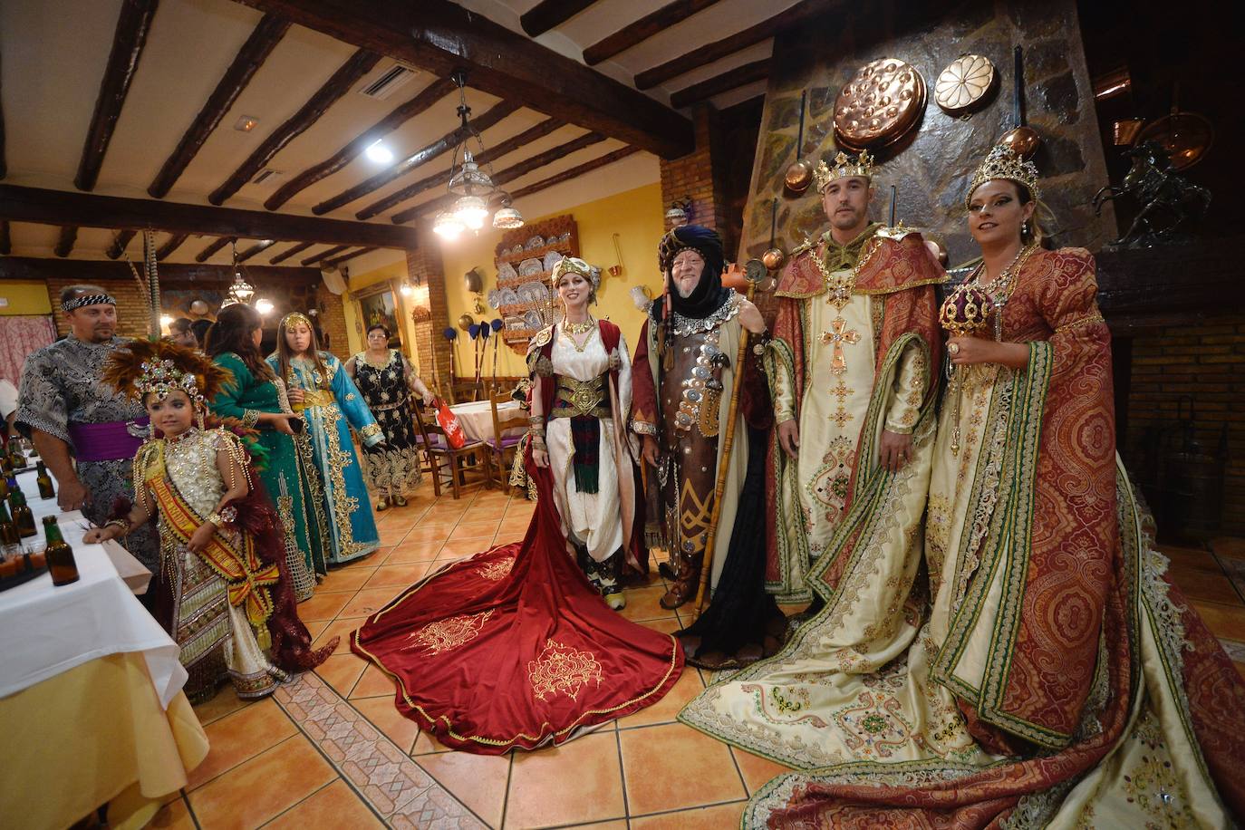 Ambos bandos celebraron una cena este viernes en el Rincon Huertano de Murcia.