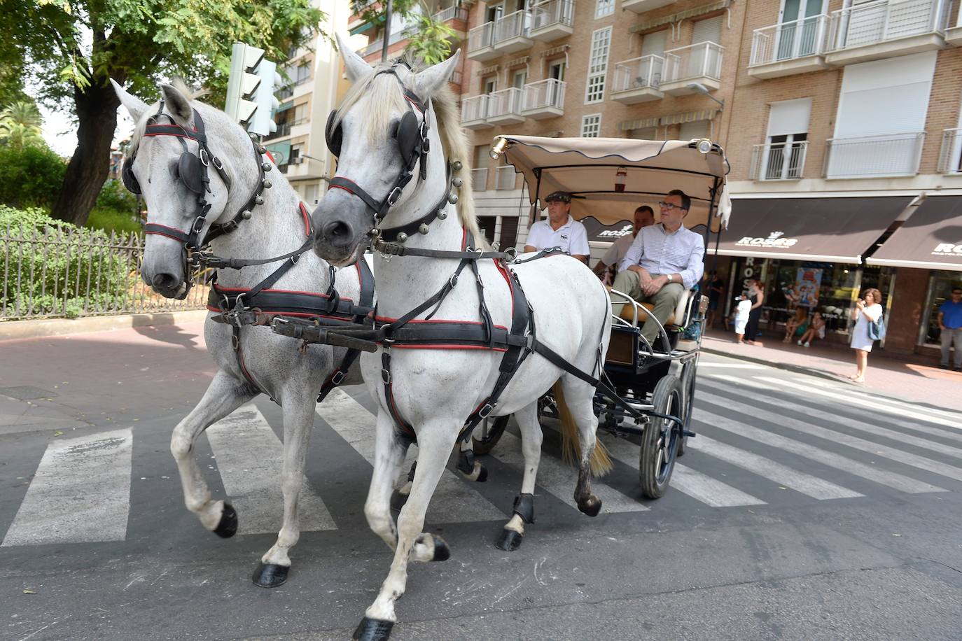 Se han repartido 700 bocadillos, cerveza Estrella de Levante y patatas 'Acho' entre el público asistente.