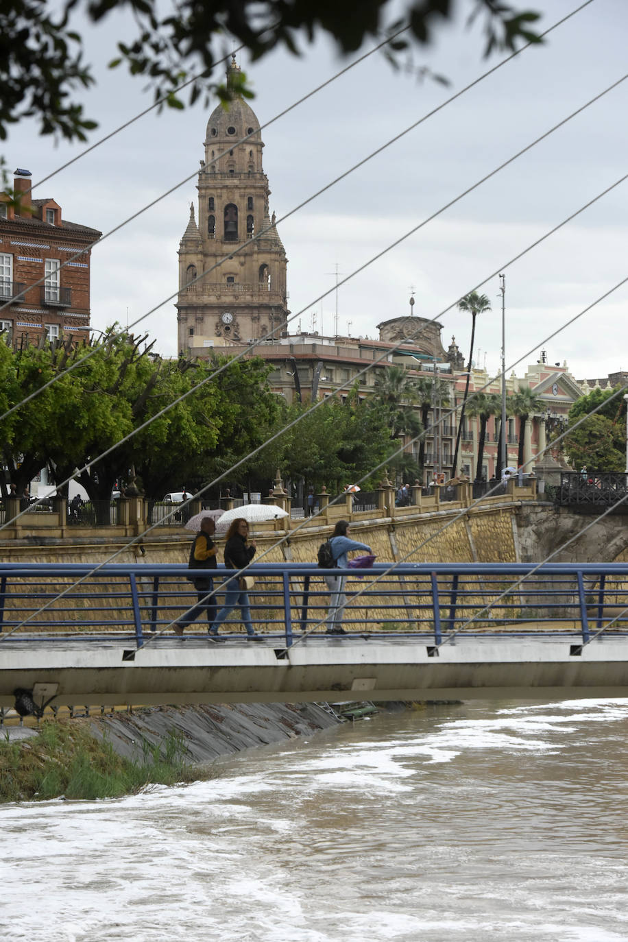 Ocho vías permanecen cortadas en pedanías de Lobosillo, Avileses, Cabezo de Torres y Torreagüera y en los barrios de Espinardo y Churra