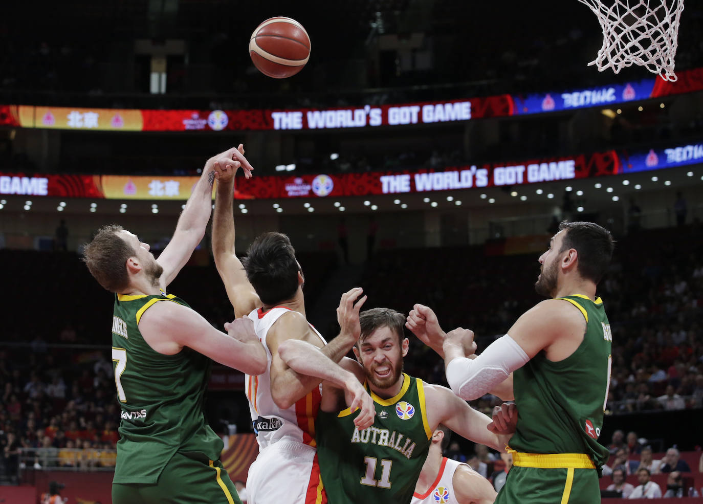 España-Australia, las mejores imágenes de la semifinal del Mundial