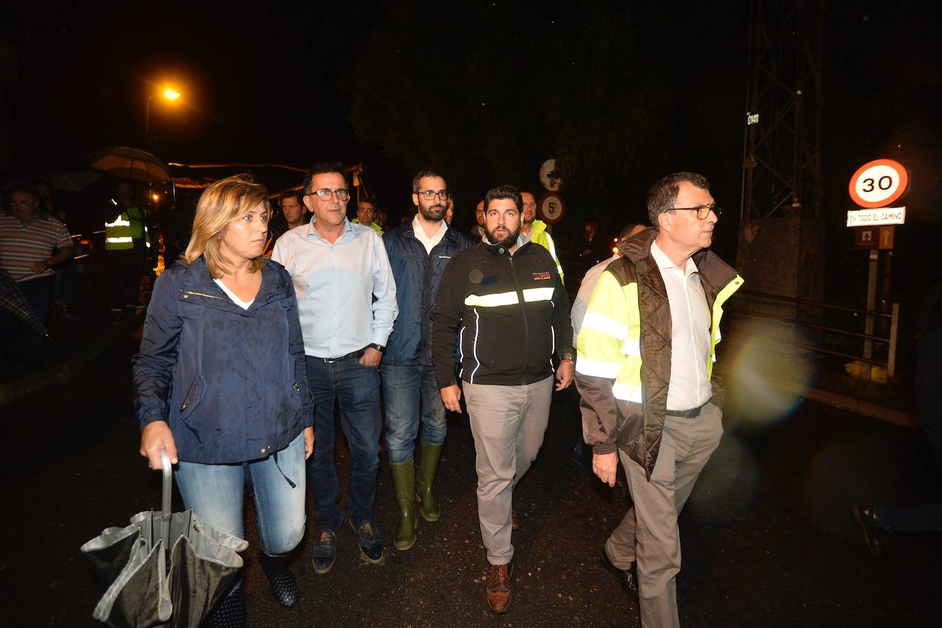 Los vecinos de estas pedanías murcianas han dormido en albergues habilitados como prevención ante posibles inundaciones. 