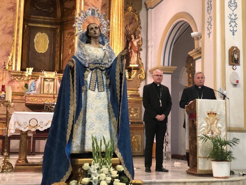 José Manuel Lorca Planes recorrió Archena, Santomera y El Raal. El miércoles, junto a su Consejo Episcopal, acudirá a Torre Pacheco y Los Alcázares