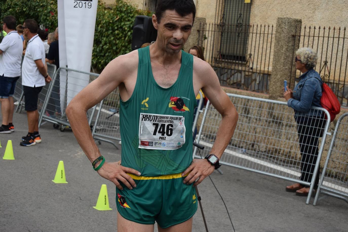 El atleta del Grupo Alcaraz se lleva la XXVII Carrera Popular de la pedanía murciana con un tiempo de 36:06 minutos, por los 43:42 para la corredora del Bathco Running Team